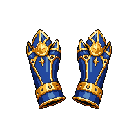 Royal Gauntlets — free pixel art sprite from Adventure Items