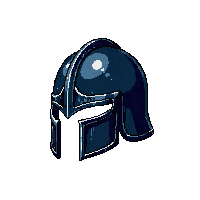 Iron Helmet Midnight — free pixel art sprite from Adventure Items