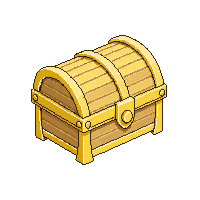 Golden Chest — free pixel art sprite from Adventure Items