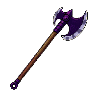 Adamantine Axe — free pixel art sprite from Adventure Items