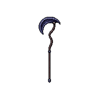 Legendary Scythe — free pixel art sprite from Adventure Items