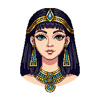 egyptian queen cleopatra crown cobra jewelry