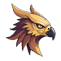 horus falcon warrior hawk head spear golden