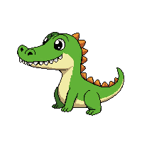 crocodile baby