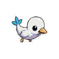 Albatross Chibi — free pixel art sprite from Animals Mega Pack