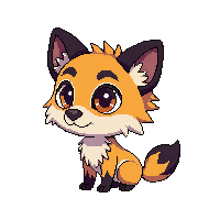 Hyena Chibi — free pixel art sprite from Animals Mega Pack