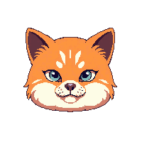 Bobcat Face Icon — free pixel art sprite from Animals Mega Pack