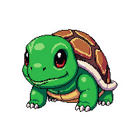 Tortoise Face Icon — free pixel art sprite from Animals Mega Pack