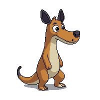 Aardvark — free pixel art sprite from Animals Mega Pack
