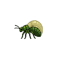 Aphid — free pixel art sprite from Animals Mega Pack