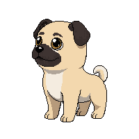 Pug — free pixel art sprite from Animals Mega Pack