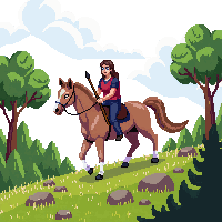 centaur horse human archer forest