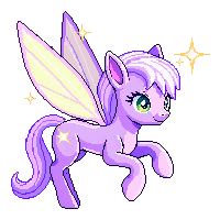 fairy tiny wings glowing sparkle