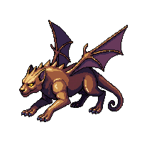 manticore lion scorpion bat wings