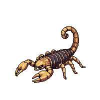 scorpion tan desert tail stinger