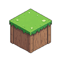 cube block composter green open top wood