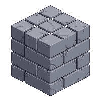 cube block stone bricks gray carved fitted