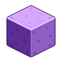 cube block wool purple dyed soft fabric