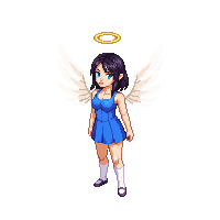 Angel — free pixel art sprite from Character Set
