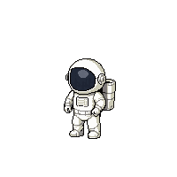 Astronaut — free pixel art sprite from Character Set