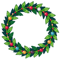 xmas christmas badge circular wreath 041 v2 2026 03 06T21 08 30