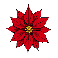 xmas poinsettia icon red christmas 050 v2 2026 03 06T21 08 30