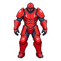 Red Plate Armor Set — free pixel art sprite from Clothing Gear