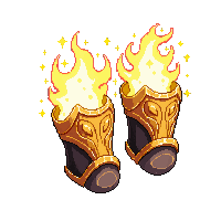 gauntlets golden enchanted