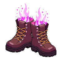 hiking boots enchanted