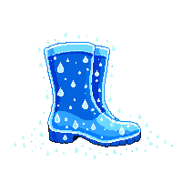 rain boots enchanted