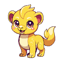 Baby Griffin — free pixel art sprite from Cute Creatures