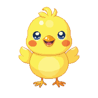Chick Yellow — free pixel art sprite from Cute Creatures