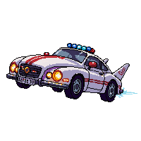cyberpunk flying car antigrav city lights