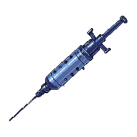 cyberpunk med injector syringe nano healing
