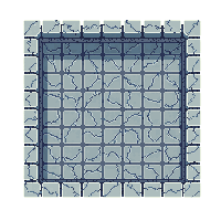 Dungeon Bone Floor Tile Scattered Remains Grim — free pixel art sprite from Dungeon Crawler