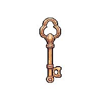 dungeon key skeleton bone carved dark