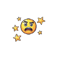 emoji dizzy spiral stars spinning confused