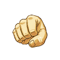 emoji fist bump closed hand power strength