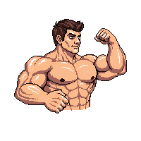 emoji flexed bicep muscle strong arm power