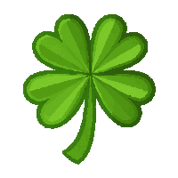 emoji four leaf clover green lucky shamrock