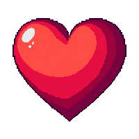 emoji heart red classic love solid full