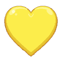 emoji heart yellow golden friendship bright