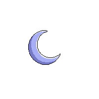 emoji moon crescent silver night glowing sky