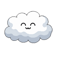 emote bubble thought cloud circles above head
