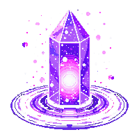 crystal resonance vibration glow pulse energy