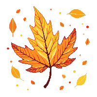leaf storm swirl autumn magical wind