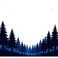 starfall shooting stars night forest sparkle