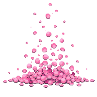 teleport effect flower petals scatter arrival