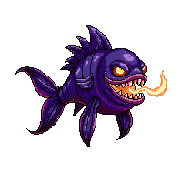 Anglerfish Deep Sea — free pixel art sprite from Enemy Sprites