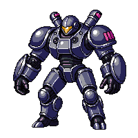Armored Golem — free pixel art sprite from Enemy Sprites